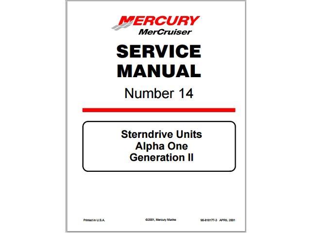 New Mercury Mercruiser Quicksilver Oem Part # 90-12745 Owners Guide
