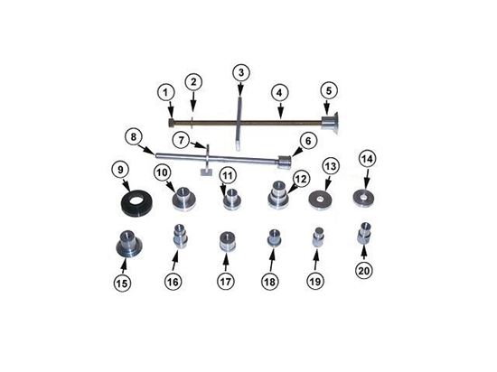 Mercruiser gearcase tool kit, Part Number 91-31229A7