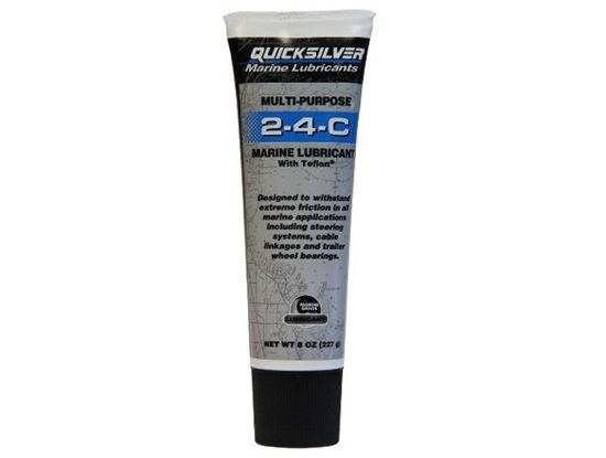 Quicksilver 2-4-C marine lubricant with Teflon 227g, Part Number 92-8M0121966
