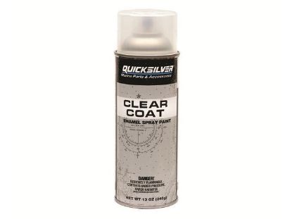 Quicksilver clear coat spray, Part Number 92-8M0133935