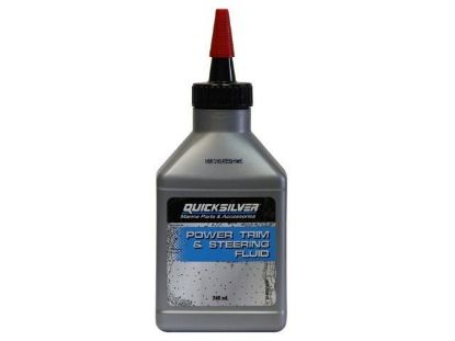 Quicksilver power trim and steering fluid 236ml, Part Number 92-858074QB1
