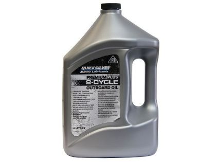 Quicksilver Premium Plus Two Stroke Oil 4 Litres, Part Number 92-8M0230927