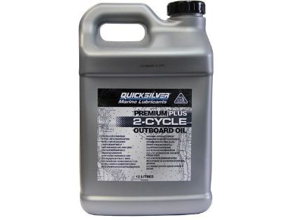 Quicksilver Premium Plus Two Stroke Oil 10 Litres, Part Number 992-8M0230933