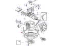 Volvo Penta Clamping Ring for 110S, 120S, 130S, 150S and MS25S Saildrive, Part Number 22222853