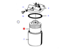 Volvo Penta Diesel Fuel Filter Insert, Part Number 23686345