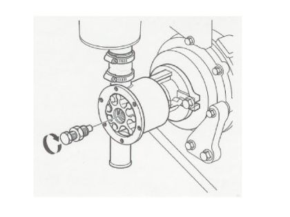 Volvo Penta Impeller removal tool for D3 engines, Part Number 3843948
