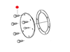 Volvo Penta seawater Impeller pump screw kit, Part Number 21951334