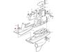 Volvo Penta Zinc cavitation plate anode for DPR, Part Number 3589875