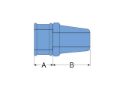 Stuffing box dimensions for shaft diameter of 35mm