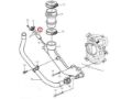 Volvo Penta DPH, DP-R Zinc exhaust anode, Part Number 21868040