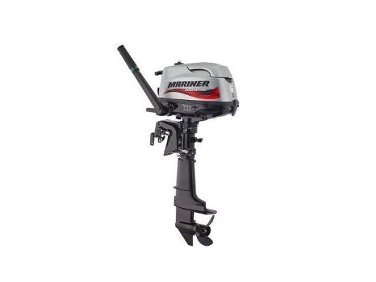 Picture of Mariner F6MLH,  6 HP Long Shaft Outboard. Discounted new stock.