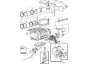 Volvo Penta Compressor Drive Belt for KAD32 engines, Part Number 24677545