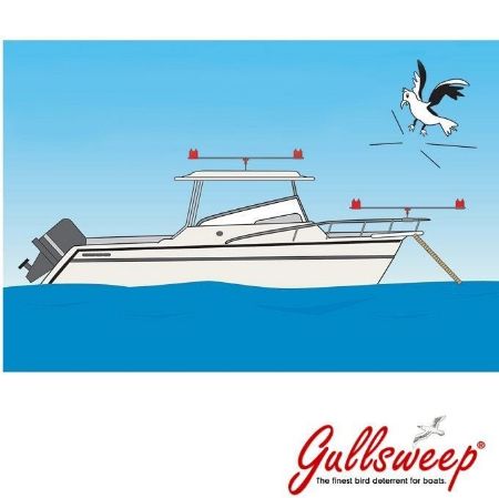 Picture for category Gullsweep Seagull scarer for boats
