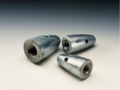 Volvo Penta 35 and 40mm, M24 Prop Shaft Cone Anode, Part Number 873413