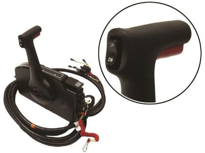 Mariner Mercury Side Mount Control 14 Pin With Trim, Part Number 8M0178536