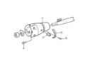 Volvo Penta 2 Blade 1" Folding Propeller Hub Kit, Part Number 21630723