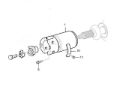 Volvo Penta 2 Blade Folding Propeller Saildrive Hub Kit, Part Number 21630720