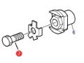 Volvo Penta folding propeller Saildrive hub bolt, Part Number 946730