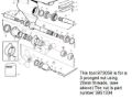 Volvo Penta DP Propeller Removal Tool, Part Number 873058