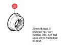 Inner prop DP inner nut design 20mm