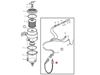 Volvo Penta diesel water in fuel alarm sensor cable, Part Number 3588916