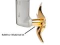 Volvo Penta 4 blade folding propeller Saildrive hub kit, Part Number 3583927
