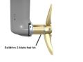 Volvo Penta 2 Blade Folding Propeller Saildrive Hub Kit, Part Number 21630720