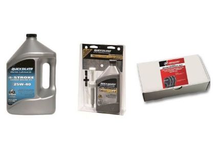 Mercury/ Mariner 100 hour service kit 8M0232733, with lubricants for 40-60 HP EFI 4 Stroke outboard