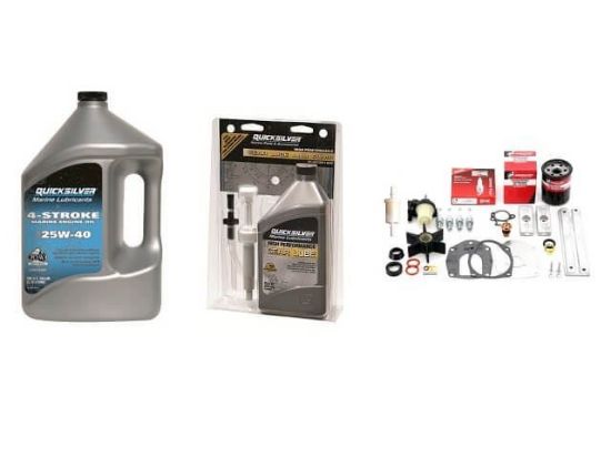 Mariner and Mercury 300 hour service kit with lubricants for 40-60 HP EFI 4 Stroke outboard