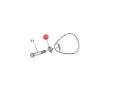 Volvo Penta fixed propeller Saildrive plastic cone tab washer, Part Number 23680979