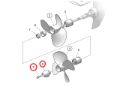Volvo Penta DPI replacemet cone kit, part number 23000185