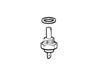 Volvo Penta Temperature Sensor For Guage, Part Number 840074