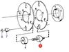 Volvo Penta Rubber Cushion Element, Part Number 803762