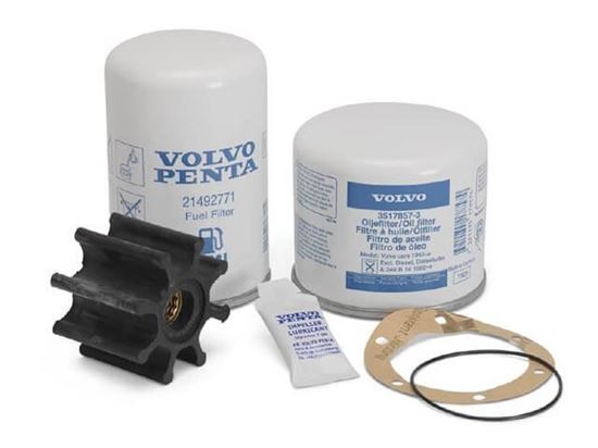 Volvo Penta Service Kit for KAD32P and AD31 engines, Part Number 877201