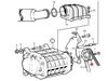 Volvo Penta KAD Tensioner, 70mm, Part Number 861563