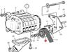 Volvo Penta KAD Tensioner, 95mm, Part Number 3582324
