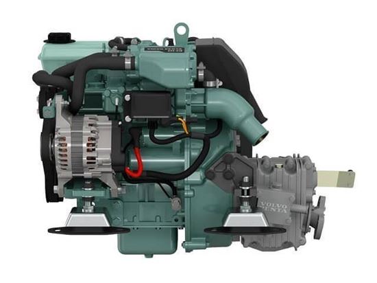 New Volvo Penta D1-13 starboard side