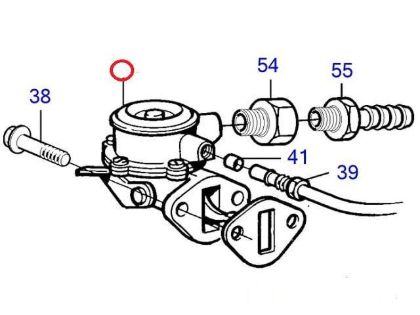 Volvo Penta MD22 and TAMD22 Fuel Lift Pump, Part Number 3582500