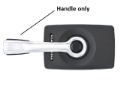 Volvo Penta Stainless Sailboat throttle control lever for the 107 x 166mm cover plate.