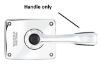 Volvo Penta Stainless Sailboat throttle control lever for the 107 x 166mm cover plate.