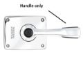 Volvo Penta Stainless Sailboat throttle control lever for the 107 x 166mm cover plate.
