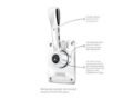 Volvo Penta Stainless Steel throttle control 100 x 121mm, Part Number 22688044