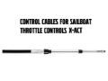 Volvo Penta Xact throttle and gear selector cables