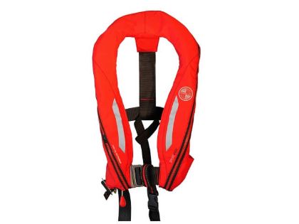 Ocean Safety XF Junior auto inflation life jacket in red- LIF7569