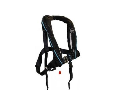 KRU Sport, auto with harness lifejacket in carbon, SLIF7333