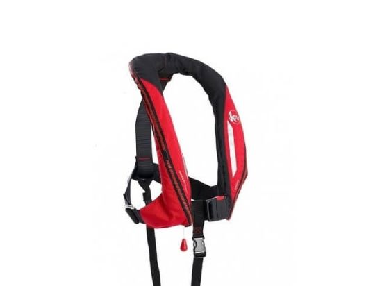 KRU Sport, Auto with Lifejacket in red and carbon, LIF7339
