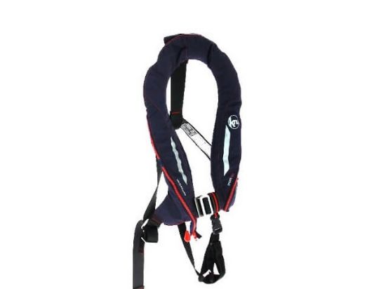 KRU Sport, auto with harness lifejacket in navy, SLIF7337