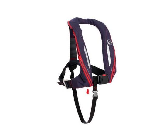 KRU Sport auto lifejacket in navy, Part Number SLIF7335