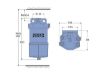 Volvo Penta CAV Diesel Fuel Filter and Water Separator measurements