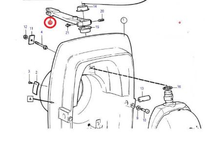 Volvo Penta Steering Arm, Part Number 872722